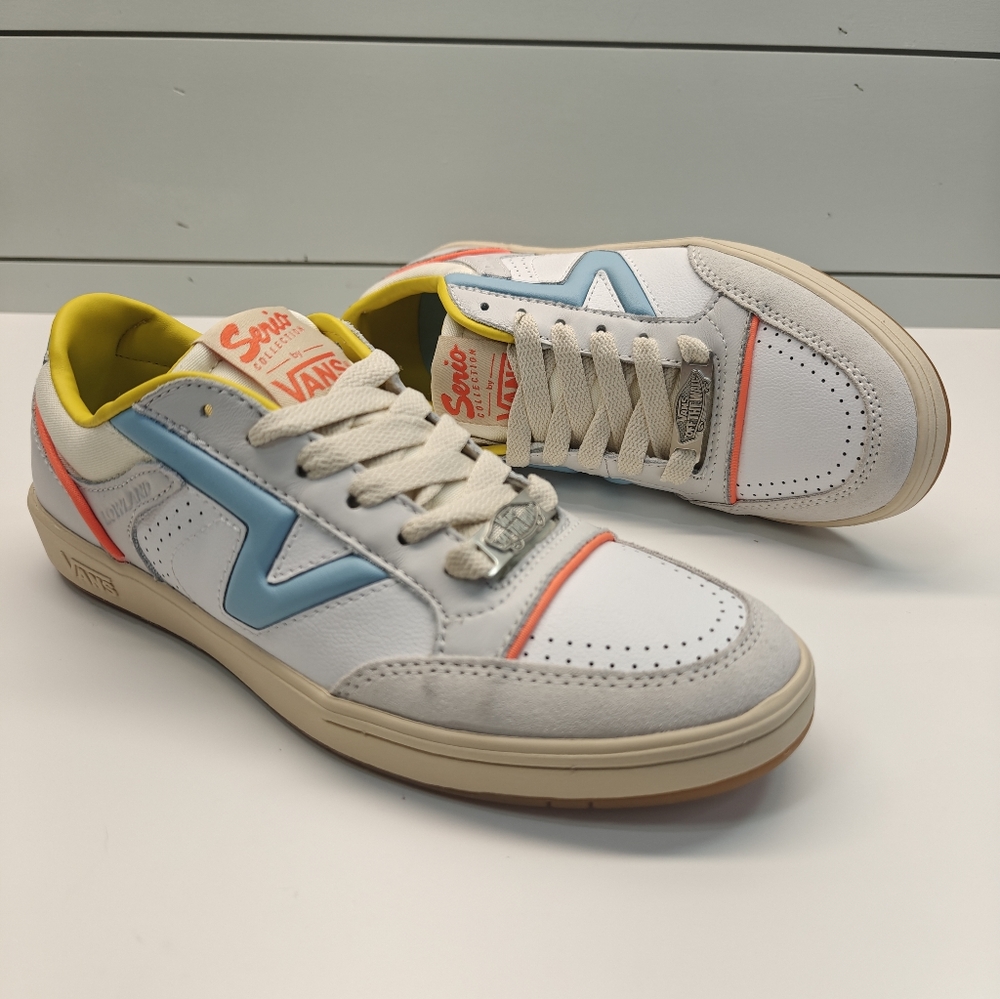 Vans Lowland CC JMP SERIO Collection Multicolor Sky Blu Casual Sneakers Men 7.5